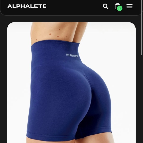 Alphalete amplify shorts - Picture 2 of 4